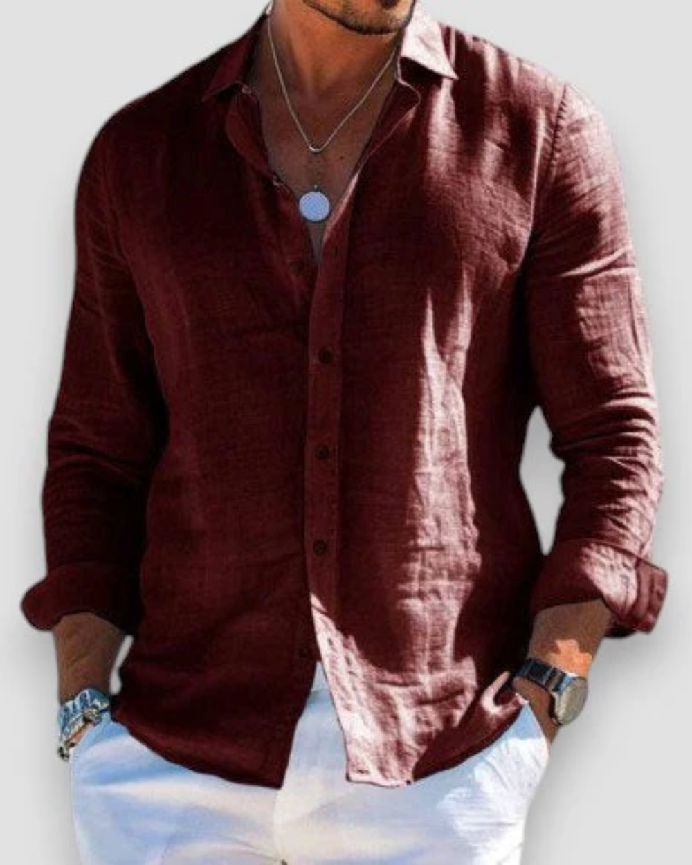 Duncan | Casual Linen Shirt