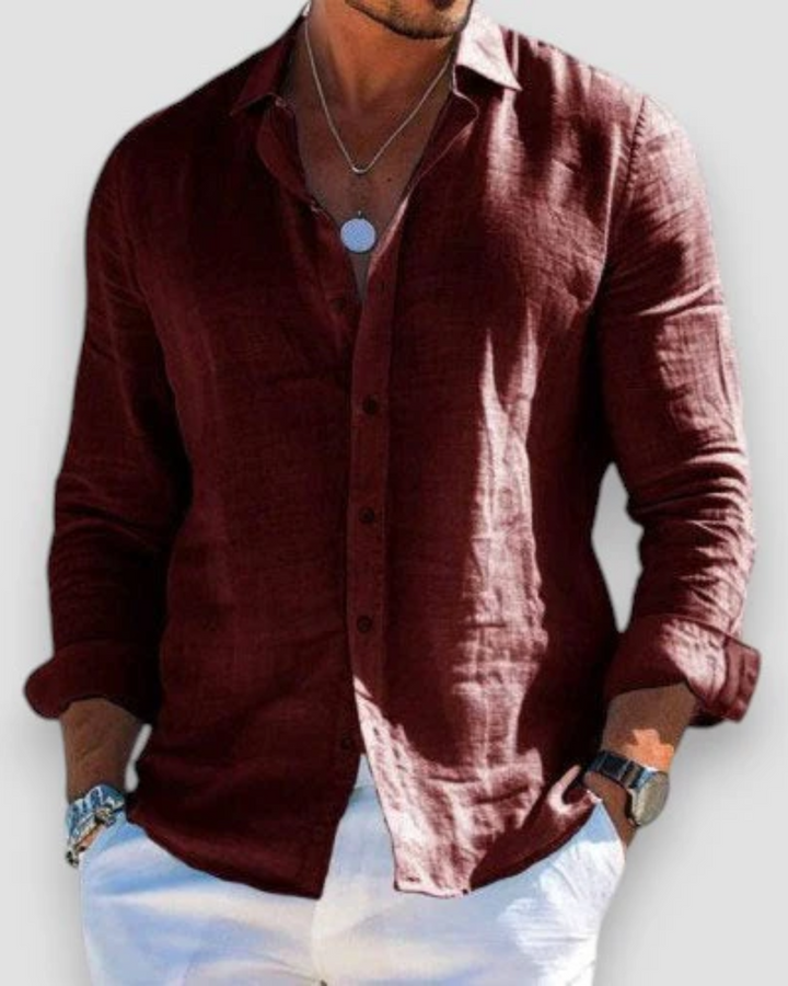 Duncan | Casual Linen Shirt