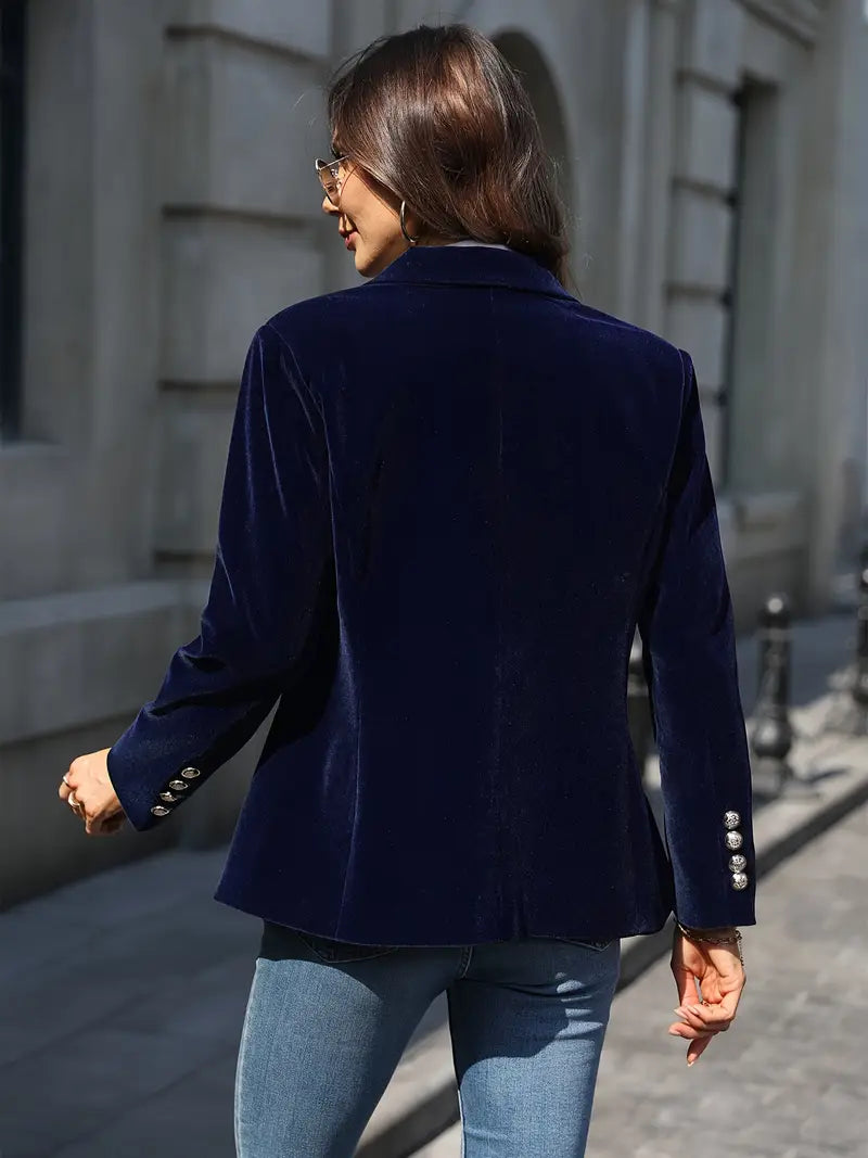 Sylva | Elegant Velvet Blazer