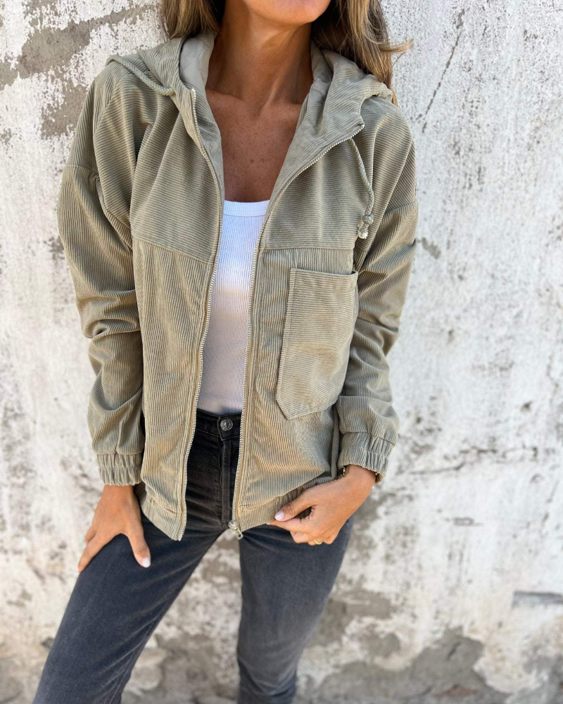 Faylen | Elegant Corduroy Jacket