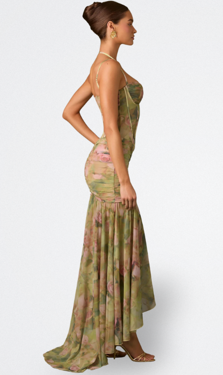 Camila | Long Dress With Corset