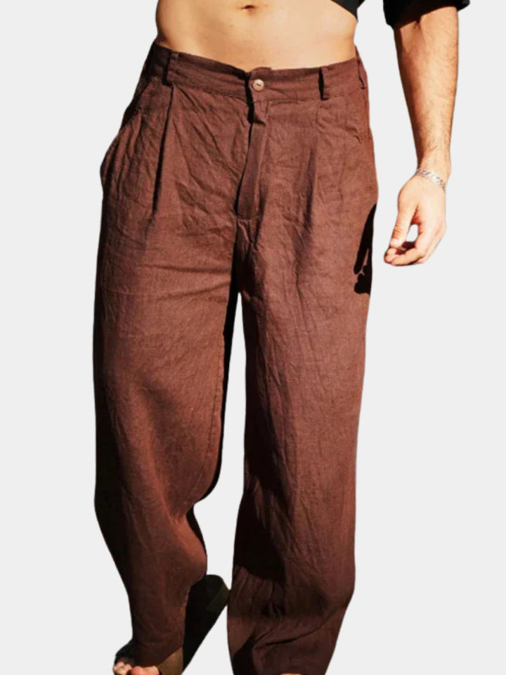 Dexter | Wide-Leg Linen Pants
