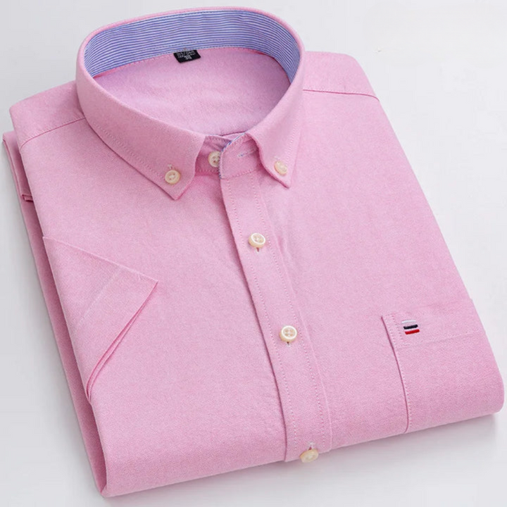 Gideon | Classic Cotton Shirt With Pattern