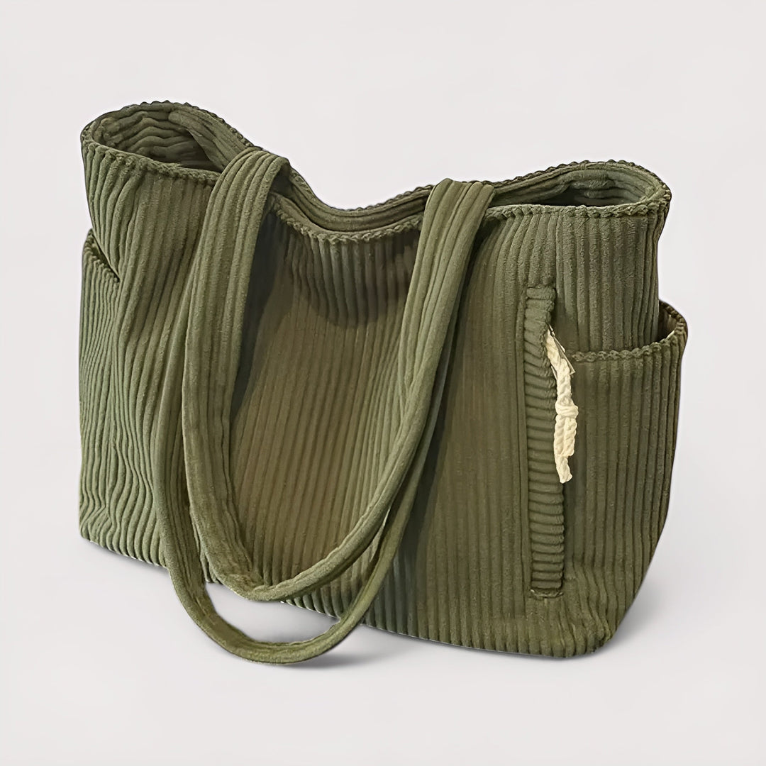 Siena | Textured Ribbed Shopper Bag