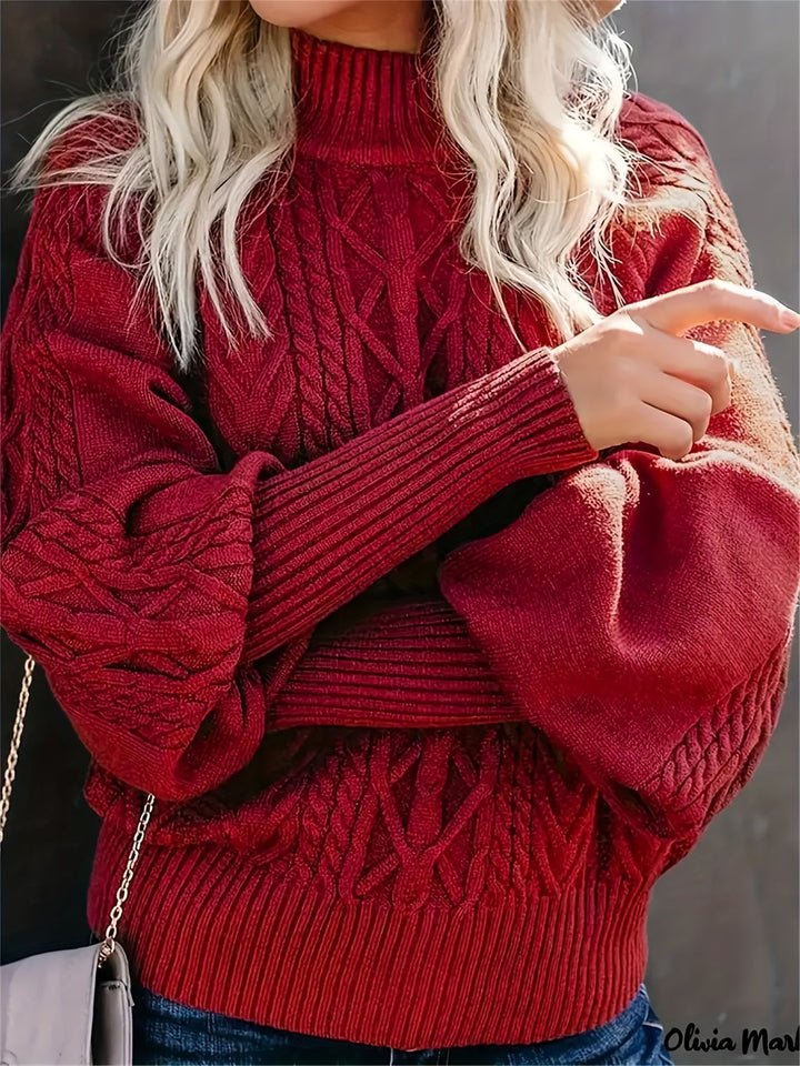 Auren | Relaxed Long-Sleeve Knit Sweater