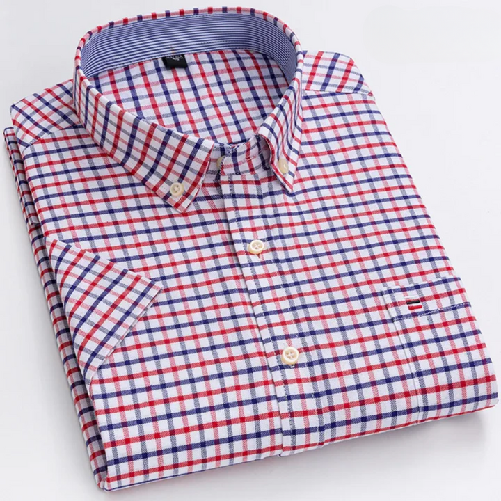 Gideon | Classic Cotton Shirt With Pattern