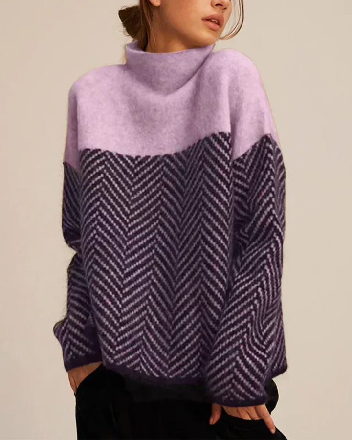 Elandra | Elegant Cotton Turtleneck
