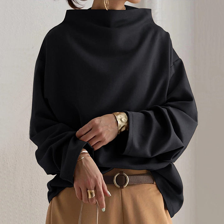 Stephy | High-Neck Soft Knit Top
