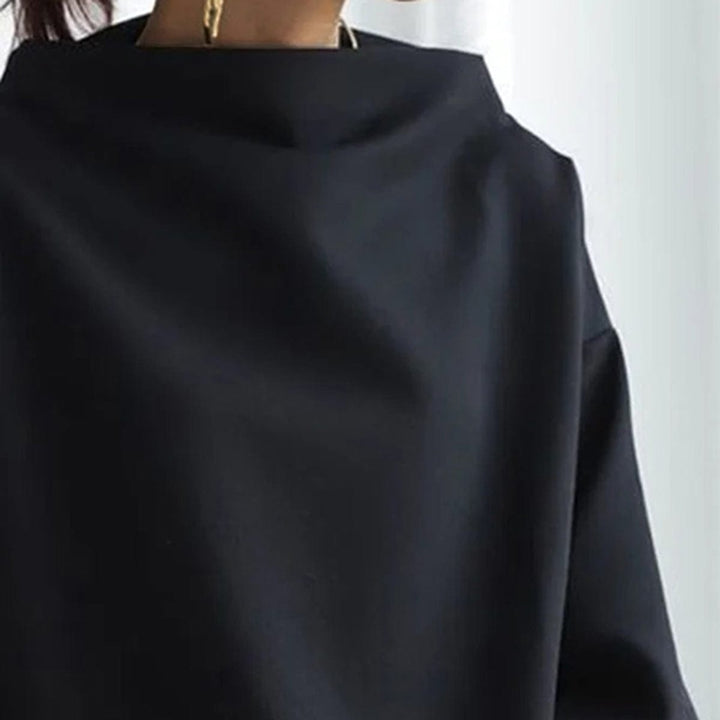 Stephy | High-Neck Soft Knit Top