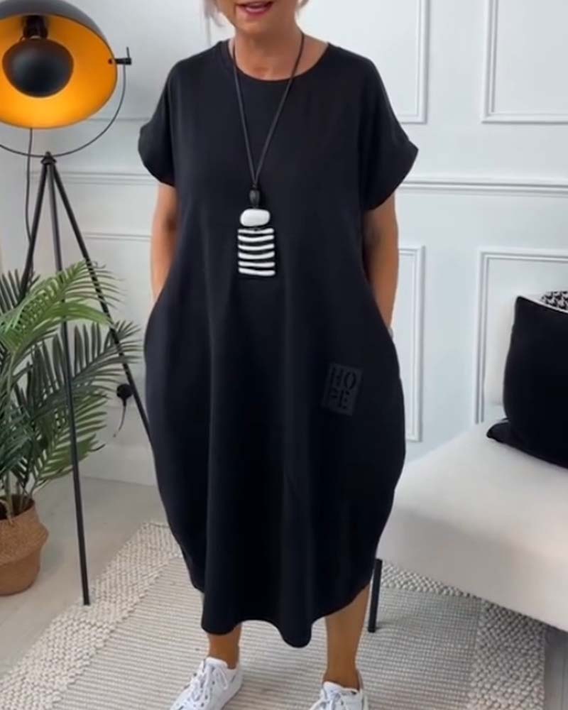 Norena | Relaxed Everyday Kaftan with Short Sleeves
