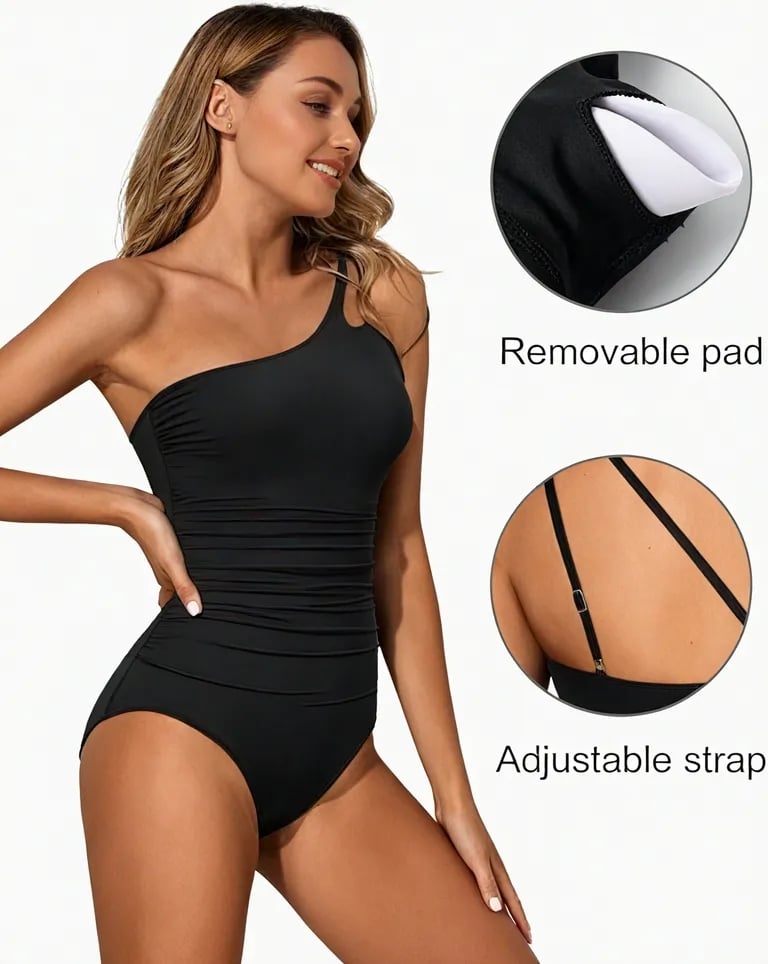 Tessa | One-Shoulder Swimsuit
