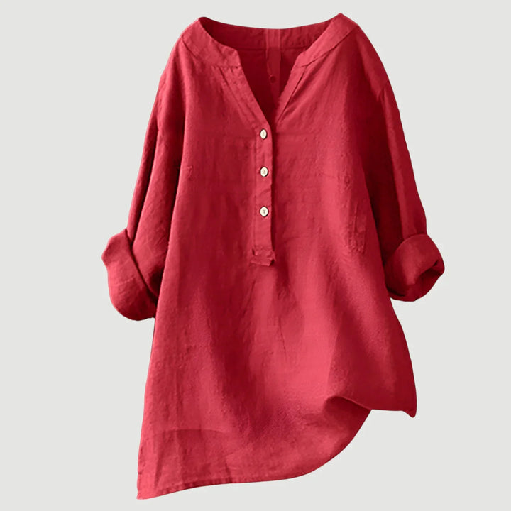 Lilou | Lightweight and Comfortable Button-Down Shirt