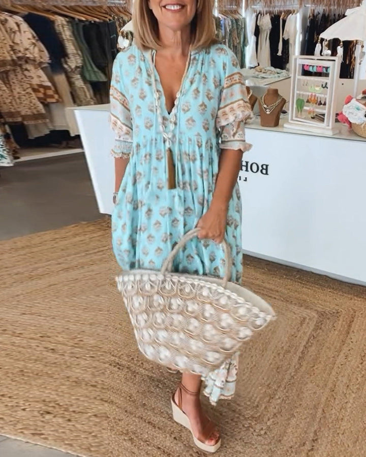 Clarisa | Bright Summertime Dress