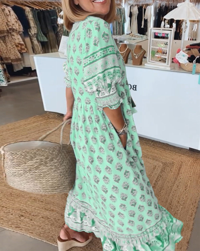 Clarisa | Bright Summertime Dress