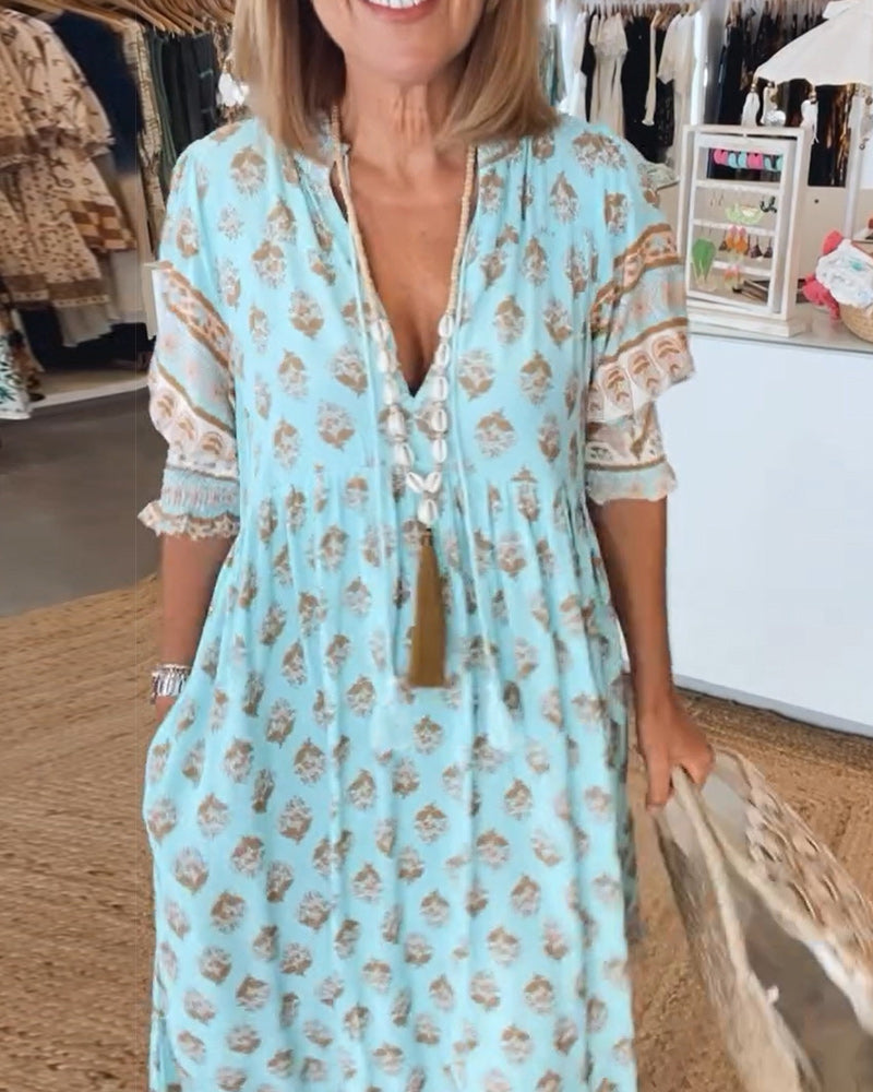 Clarisa | Bright Summertime Dress