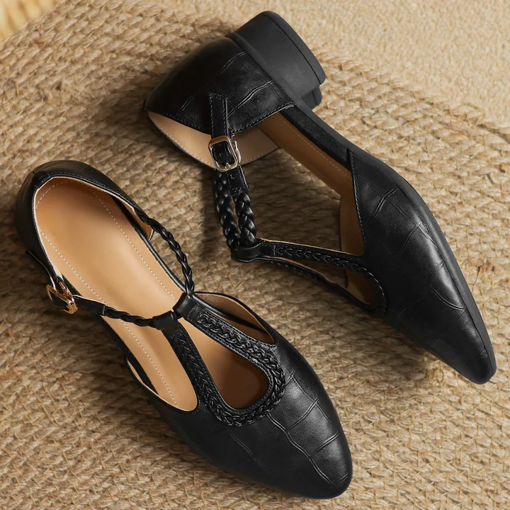 Cavina | Classic Premium Leather Comfort Shoes