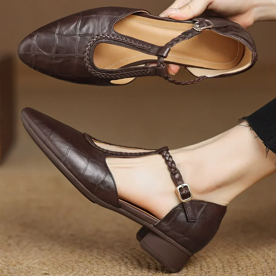 Cavina | Classic Premium Leather Comfort Shoes