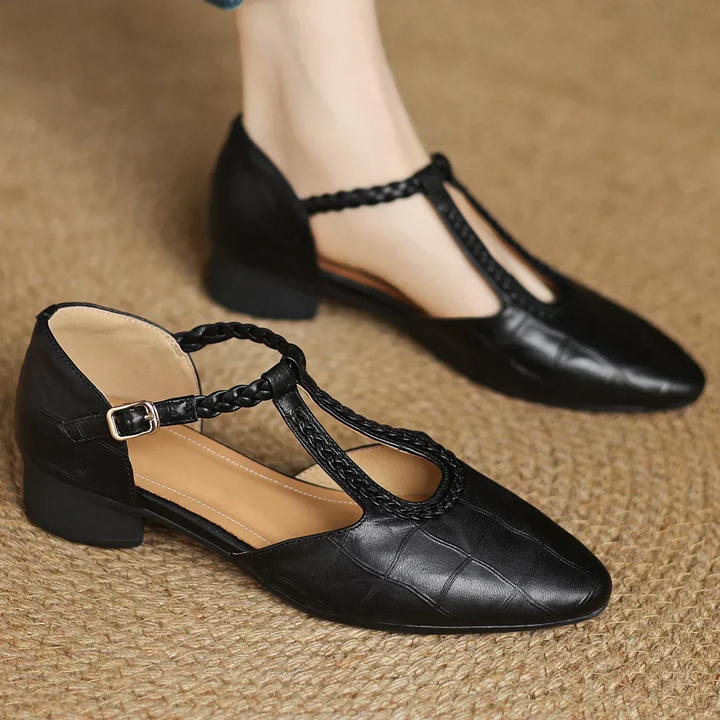 Cavina | Classic Premium Leather Comfort Shoes