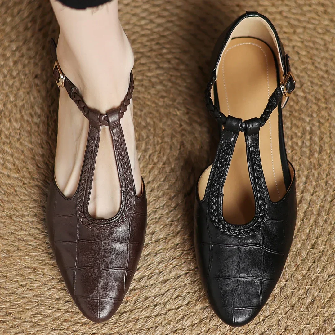 Cavina | Classic Premium Leather Comfort Shoes