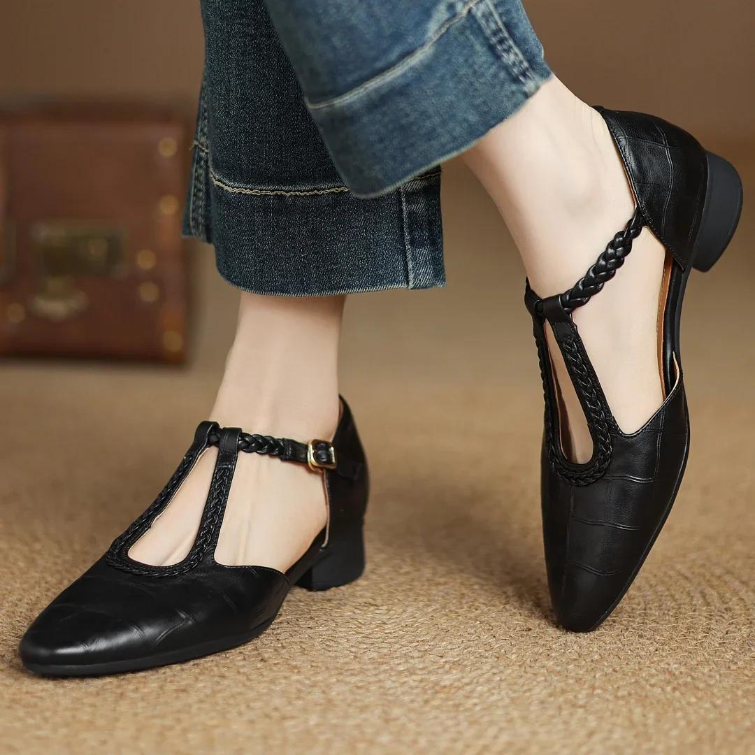 Cavina | Classic Premium Leather Comfort Shoes