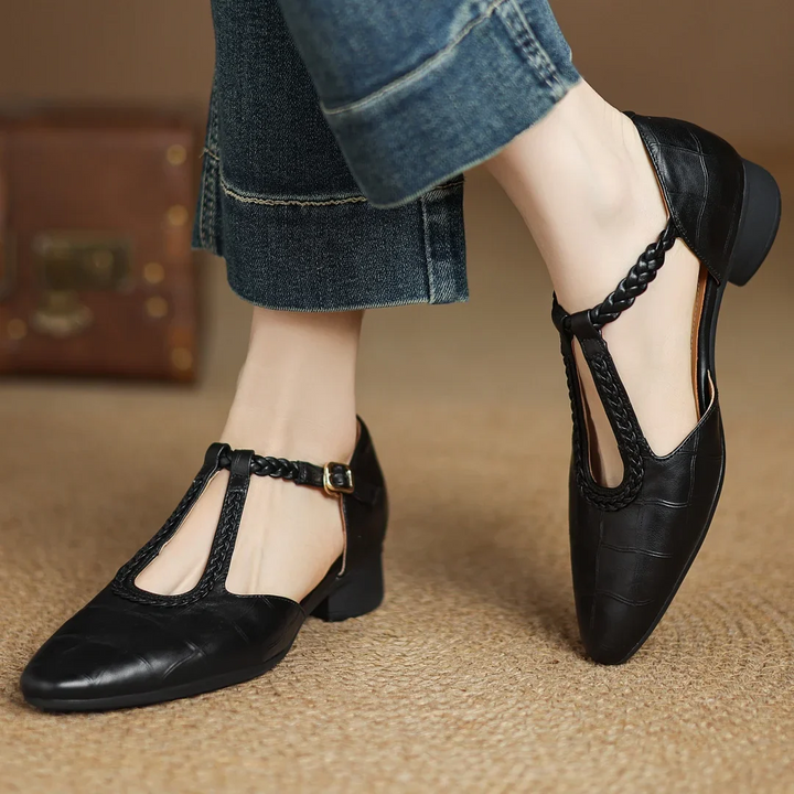 Cavina | Classic Premium Leather Comfort Shoes